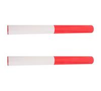 Ciieeo 2pcs Lightweight Abs Plastic Baton for Race Training Relay Games Boosts Motivation Team Sports Equipment for Outdoor Running