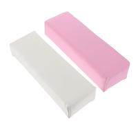 Ciieeo 2pcs Manicure Hand Pillow Leather Manicure Hand Rests Handy Supportive Sponge Cushion for Manicurists Nail Art Home Use