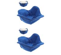 Ciieeo 2pcs Microwave Bowl Cozy Holder for Hot Food Insulation Mat Safe and for Heating and Baking Easy to Clean Kitchen Accessory
