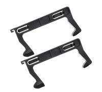 Ciieeo 2pcs Microwave Oven Door Latch Replacement Parts, Sturdy Pp Material, Sturdy Hooks for Repair Or Replace Door Hooks and Switches, Suitable for Kitchen and Household Use