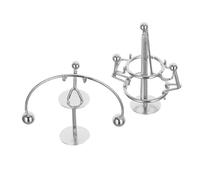 Ciieeo 2pcs Mini Physics Balancing Office Science Balance Sculpture Construction for Use Educational Motion Display for Adults Fun Learning Tool for Home Office
