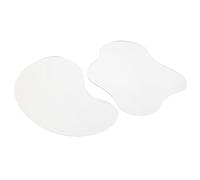 Ciieeo 2Pcs Miniature Christmas Village Lake Mirror Boards, Irregular Pond Curved Ice Skating Rink Shapes, 22X17Cm 25X17Cm, Holiday Landscaping Decor for Miniature Village Displays