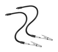 Ciieeo 2pcs Multi-use Stainless Steel Soldering Clamps with Alligator Clips Workbench Fixing Clips for Circuit Board Repair and Welding Assistance