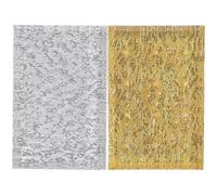 Ciieeo 2pcs Nail Drill Bit Organizer Stand 12 Holes Acrylic Storage Holder for Nail Techs Manicure Pedicure Display Box Gold Silver