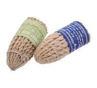 Ciieeo 2pcs Nepal Rope Incense Handmade Weaving Aromatic Sticks for Meditation Yoga Spa Relaxation Home Office Bedroom Decor Enhancing Mindfulness and Stress Relief