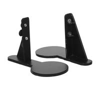 Ciieeo 2pcs Pegboard Mount Brackets Desk Fixing Carbon Steel Black Smooth Surface Space Saving Heavy Duty Support for Office and Classroom Tables