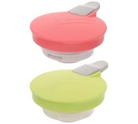 Ciieeo 2pcs Plastic Coffee Dispenser Lid Daily Use Pitcher Lid Insulated Kettle Modern Simple Design Prevents Dirt Entry Easy to Clean for Coffee Dispensing