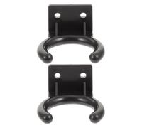 Ciieeo 2pcs Plastic Microphone Hook Holders Wall Mounted Mic Hangers for Microphone Protection and Enhanced Recording Quality Suitable for Conferences and Recording Studios