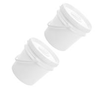 Ciieeo 2pcs Portable Wet Wipes Storage Container Bucket with Strong Sealing and Airtight Seal, 10l Plastic Wipe Tissue Holder for Travel and Car Use, for Families with Infants