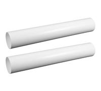 Ciieeo 2pcs Poster Holder Tubes 31cm Length 5cm Diameter Pp Mailing Tubes for Artwork Storage and Document Protection Reusable round Drawing for Office and Shipping