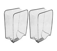 Ciieeo 2pcs PVC Luggage Covers for 30 Inch Suitcase, Waterproof Dustproof Protective Suitcase Storage Covers Elastic Edges, Travel Luggage Protector for Outdoor Use