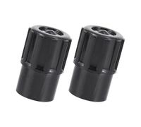 Ciieeo 2pcs Sax Stopper Saxophone Plug Plastic Unique Design Craftsmanship Black Prevents Connecting Rod Deformation Safe to Use for Tenor Saxophone