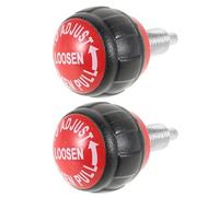 Ciieeo 2pcs Spring Loaded Pull Pin Spring Knob Replacement for Fitness Bikes and Workout Benches round Ball Head Iron Handle Suitable for Dynamic Sessions and Quiet Training