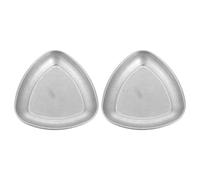 Ciieeo 2pcs Stainless Steel Espresso Dosing Cups for Coffee Beans with Consistent Results and Precise Brewing, Vintage Style Coffee Bean Tray Suitable for Training and Cupping