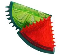 Ciieeo 2pcs Summer Cooling Water-filled Dog Chew, Chilled Watermelon and Shapes, Sturdy Puppy Teething for Small Dogs, Interactive Bite-resistant Pet Supplies for Hot Weather