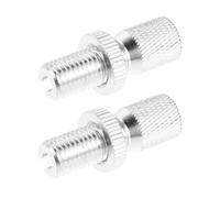 Ciieeo 2pcs Throttle Control Adjuster Screw Brake Cable Adjusting Screw for Dirt Bike Atvs Motorcycle Modification Universal Compatibility Wear Resistance Aluminium Alloy