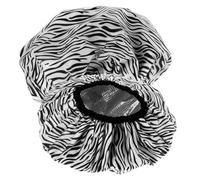 Ciieeo 2pcs Tin Foil Hats Deep Conditioning Hair Caps Double-layer Stylish Elastic Design Anti-static Long Hair Cap for Shower