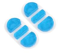 Ciieeo 2pcs TPU Gel Ice Pack Cold Compress Pads for Nose Bleeding Relief, Reusable Cooling Therapy Pads with Blue Low-Temperature Medical Gel, Nose Cold Compress for Health Care