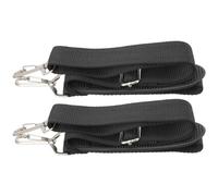 Ciieeo 2pcs Universal Violin Bag Shoulder Straps with Metal Buckles Adjustable 95cm Padded Instrument Storage Case Belt for Portable Violin Pouch Backpack Use