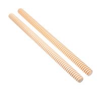 Ciieeo 2pcs Wooden Rhythm Sticks Percussion Instrument Lightweight Lummi Sticks for Early Music Education Red Thread Design