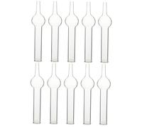 Ciieeo 2sets Glass Drying Tubes for Experiments Single Ball Design Teaching Equipment for and Easy to Use Experiment Glass Tubes for Students and Educators 5pcs*2