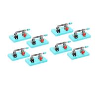 Ciieeo 2sets Single Throw Electrical Switch for Physics Experiments for Homeschooling Classroom Teaching Low Voltage Dc Power Supply Compatible Safe Circuit Disconnect Tool 4pcs*2