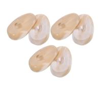 Ciieeo 3 Pairs Silicone Ear Cover for Hair Dye Protection Multi-functional Ear Protector Made from Soft Silicone Material for Hairdressing Tools and Personal Home Use Khaki Colour