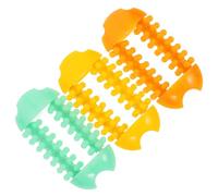 Ciieeo 3 Pcs Finger Massager Roller Targeted Relief Soothing Massage Pp Material Assorted Colour Hand Held Reflexology Tool for Wellness