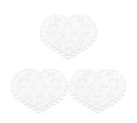 Ciieeo 3 Pcs Reusable Silicone Nail Art Molds with Precise Embossed 3d Bowknot Design for Nails Decoration, Creative Bow Shape, for Professional Salons and Home Use