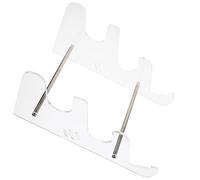 Ciieeo 3-tier Acrylic Keyboard Stand Mechanical Keyboard Holder Display Rack for Desk Elevated Tilted Computer Tray Suitable for Office and Home Use