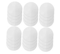 Ciieeo 300pcs Round Qualitative Filter Paper Discs Fast Filtration Chemistry Lab Essentials for Oil Testing Water Analysis Educational and Industrial Use White