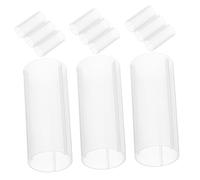 Ciieeo 30pcs Battery Sleeve Adapter Protective Tube for Aa Aaa Cell Batteries Flexible Insulating Holder with Heat Isolation for Various Electronic Devices