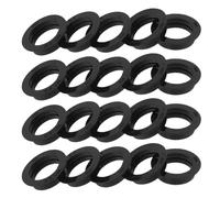Ciieeo 30pcs Rear Radar Probe Seal Rubber Gasket with Shock Absorption and Dustproof Features, Parking Sensor Spacer Ring for Car Reverse Radar Installation and Protection