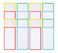 Ciieeo 36Pcs Magnetic Name Tags with Dry Erase Writable Labels and Sturdy Paper Construction for Office Whiteboards and Refrigerator Use