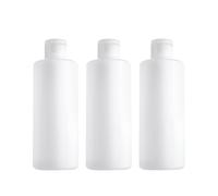 Ciieeo 3pcs 400ml Plastic Travel Cosmetic Bottles with Refillable Lotion Containers, Lightweight and Portable Pp Toiletry Bottles for Shampoo and Makeup Remover at Home or Travel