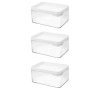 Ciieeo 3pcs Box Containers for Laundry Powder Storage Laundry Powder Dispenser Organization Case Softener Compatibility