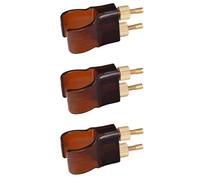 Ciieeo 3pcs Brass Erhu Fine Tuners String Adjusters for Flat Bar Hu Qin, Wolf Tone and Ensure Stable Timbre, Professional Musical Instrument Accessory Random Color