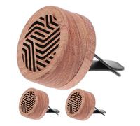 Ciieeo 3pcs Car Air Freshener Diffuser Clips Stylish Essential Oil Vent Clips for Women Easy Installation Car Accessories for Interior Elegance Gradient Design for Comfort