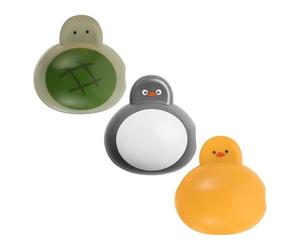 Ciieeo 3pcs Cute Animal Toothbrush Protector Covers Travel Toothbrush Case Storage Plastic Brush Cover for Boys and Girls Home Office and Outdoor Adventures