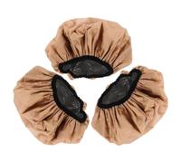 Ciieeo 3pcs Double Layer Foil Hair Thermal Cap for Deep Conditioning and Hair Oil Treatment Waterproof Reusable Shower Caps for Spa Sauna Coloring Perm