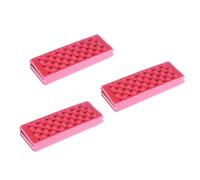 Ciieeo 3pcs Folding Picnic Mat Camp Seat Cushion Xpe Thickened Red Portable