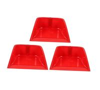 Ciieeo 3pcs Garbage Shovel Head Replacement Ice Remover Attachment Plastic Construction for Outdoor Snow Removal Easy to Install and Use for Cleaning Tasks