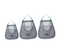 Ciieeo 3pcs Hanging Bag Mesh Vegetable Storage Organizer for Garlic Onion Ginger Wall Mounted Space Saving Design Easy to Clean and Maintain Freshness