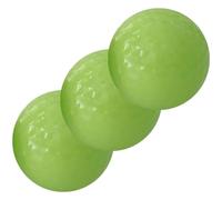 Ciieeo 3pcs Light Green Glow the Dark Golf Balls Soft Rubber Texture Fluorescent Night Practice Golfing Training Aids for Indoor Putting and Outdoor Use