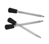 Ciieeo 3Pcs M8 Threaded Metal Clamping Handwheel Handles for Lathe Machine Accessories, Industrial Revolving Workshop Tool Grip, Ergonomic Lathe Tool Clamping Knob Set