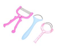 Ciieeo 3pcs Manual Facial Hair Remover Epilator Set with Spring Threading Tool for Face Chin and Upper Lip Hair Removal for Women Random Color