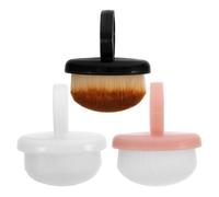 Ciieeo 3pcs Nail Brush Nail Scrub Brush 1.77x1.38x1.38in Soft Bristles Gently Remove Debris Short Handle for Beginners