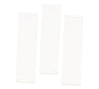 Ciieeo 3pcs Optical Glass Cuvettes for Spectrophotometry Standard Transparent Laboratory Cells Compatible with Vis-nir Spectrophotometers High Transmittance for Precise Spectral Analysis