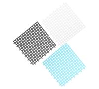 Ciieeo 3pcs Plastic Foot Resting Pads for Rabbit and Guinea Pig Cage Mats, Sturdy and Not Easy to Wear, Prevents Urine Accumulation, Suitable for Bathroom and Balcony Use