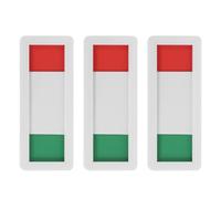 Ciieeo 3pcs Privacy Door Sign Occupied Sign Slider Privacy Indicator Acrylic Material Easy Installation Clearly Express Room Situation for Meeting Rooms and Administrative Offices